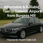 taxi to Gatwick airport from Burgess Hill